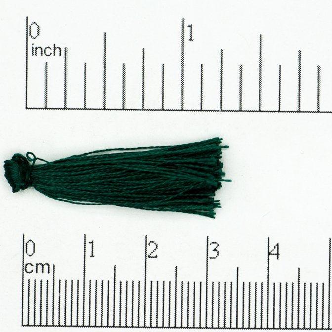 1"-1.25" Medium Silk Tassel - Secure Knotted Top - Available in 17 Colors - Sold by the Piece
