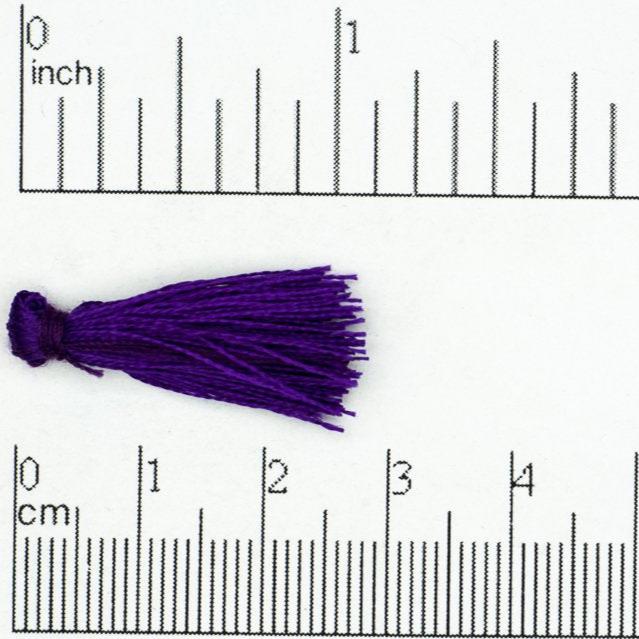 1"-1.25" Medium Silk Tassel - Secure Knotted Top - Available in 17 Colors - Sold by the Piece