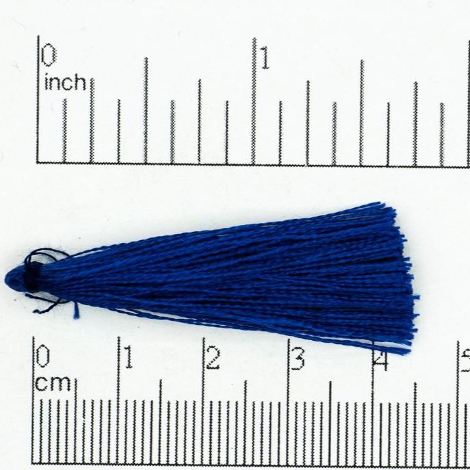 1.5"-1.75" Large Silk Tassel - Secure Knotted Top - Available in 17 Colors