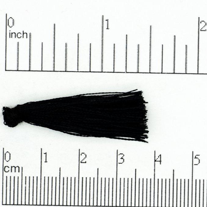 1.5"-1.75" Large Silk Tassel - Secure Knotted Top - Available in 17 Colors