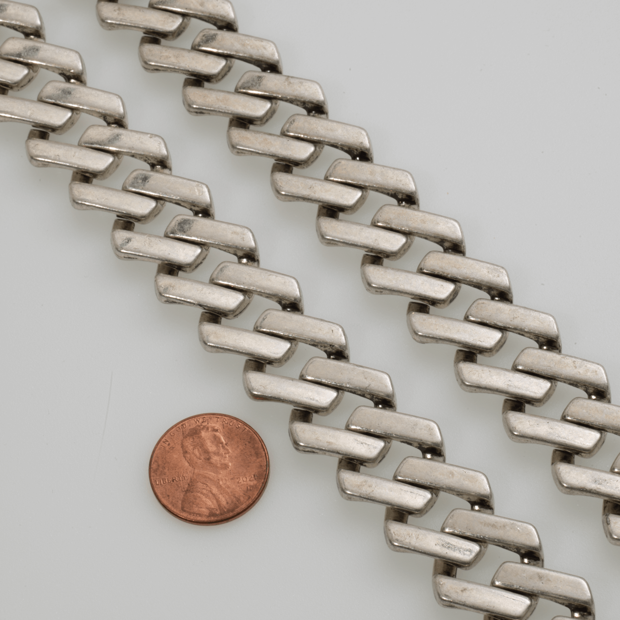 Cuban Link Chain - 19mm XL Size Curb Chain Multiple Colors - Per Foot