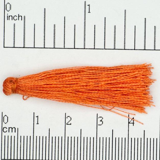 1.5"-1.75" Large Silk Tassel - Secure Knotted Top - Available in 17 Colors