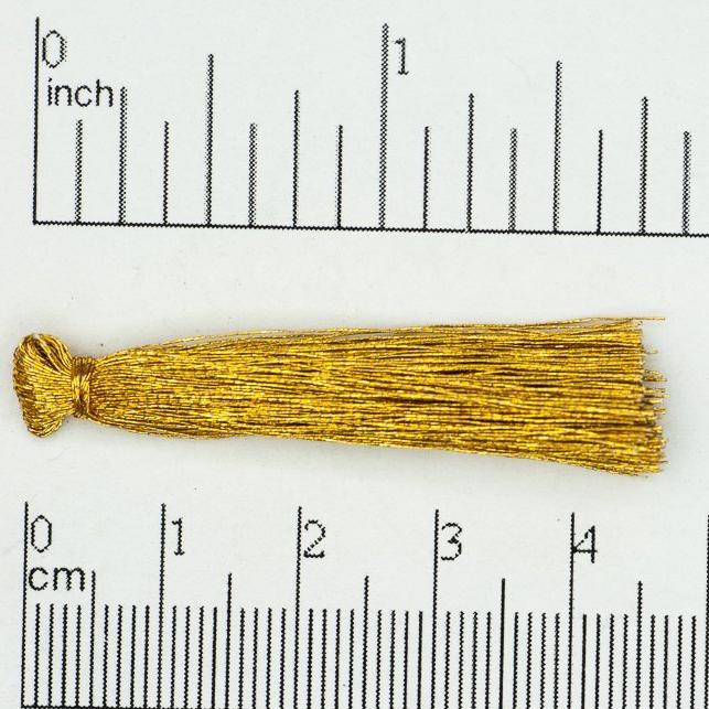 1.5"-1.75" Large Silk Tassel - Secure Knotted Top - Available in 17 Colors