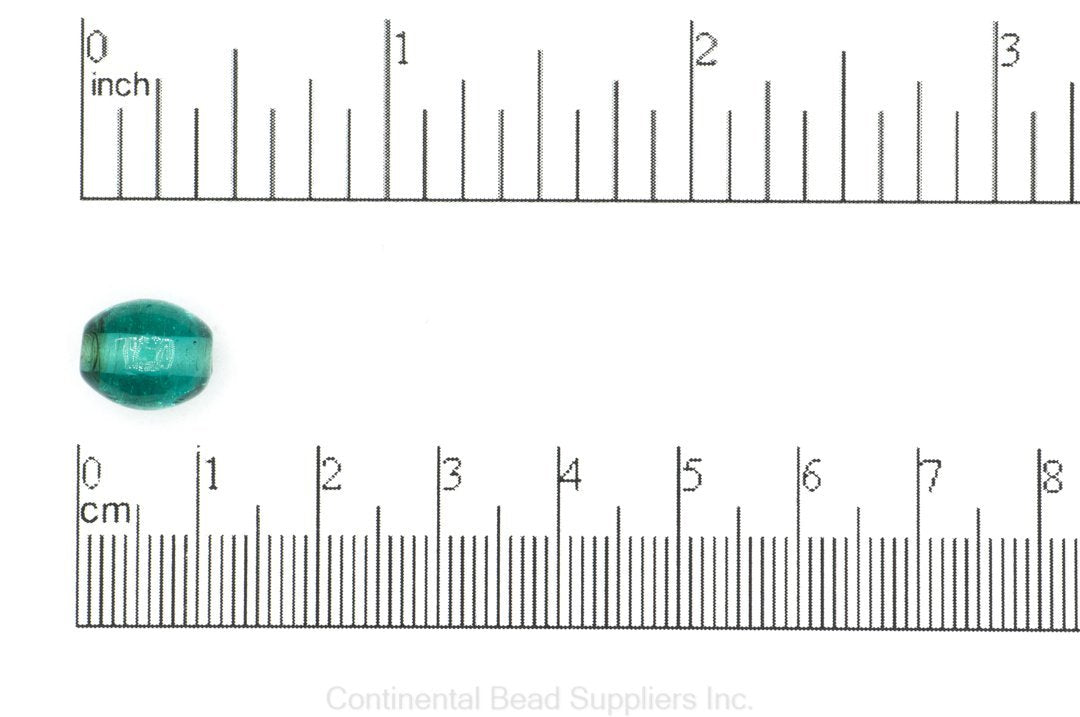 Oval Glass Bead