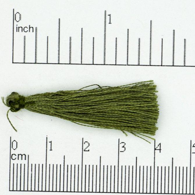 1.5"-1.75" Large Silk Tassel - Secure Knotted Top - Available in 17 Colors