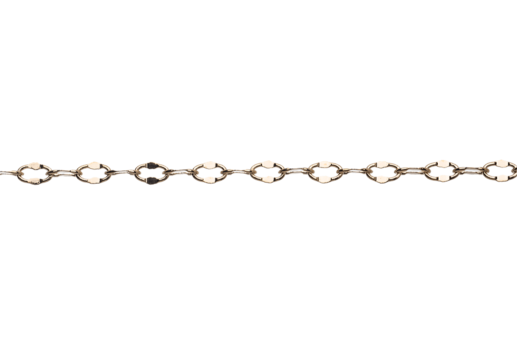 Cable Chain - 4mm x 2.5mm - Available in Multiple Colors - Sold by the Foot - CH 1010