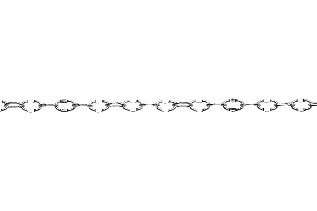 Cable Chain - 4mm x 2.5mm - Available in Multiple Colors - Sold by the Foot - CH 1010