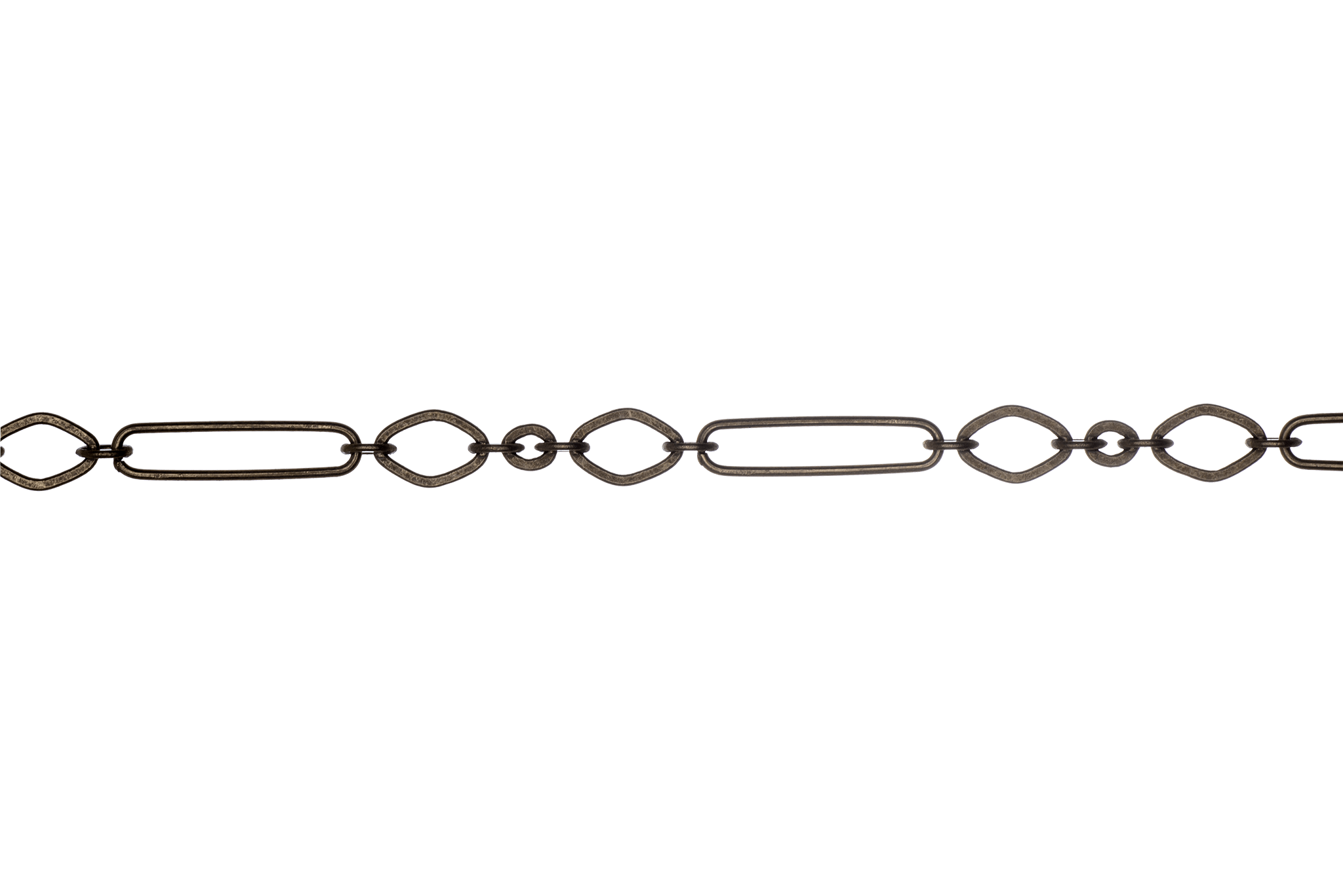 22.5mm Long x 5.25mm Wide Specialty Paperclip Chain available in Multiple Colors sold by the Foot - CH 2601