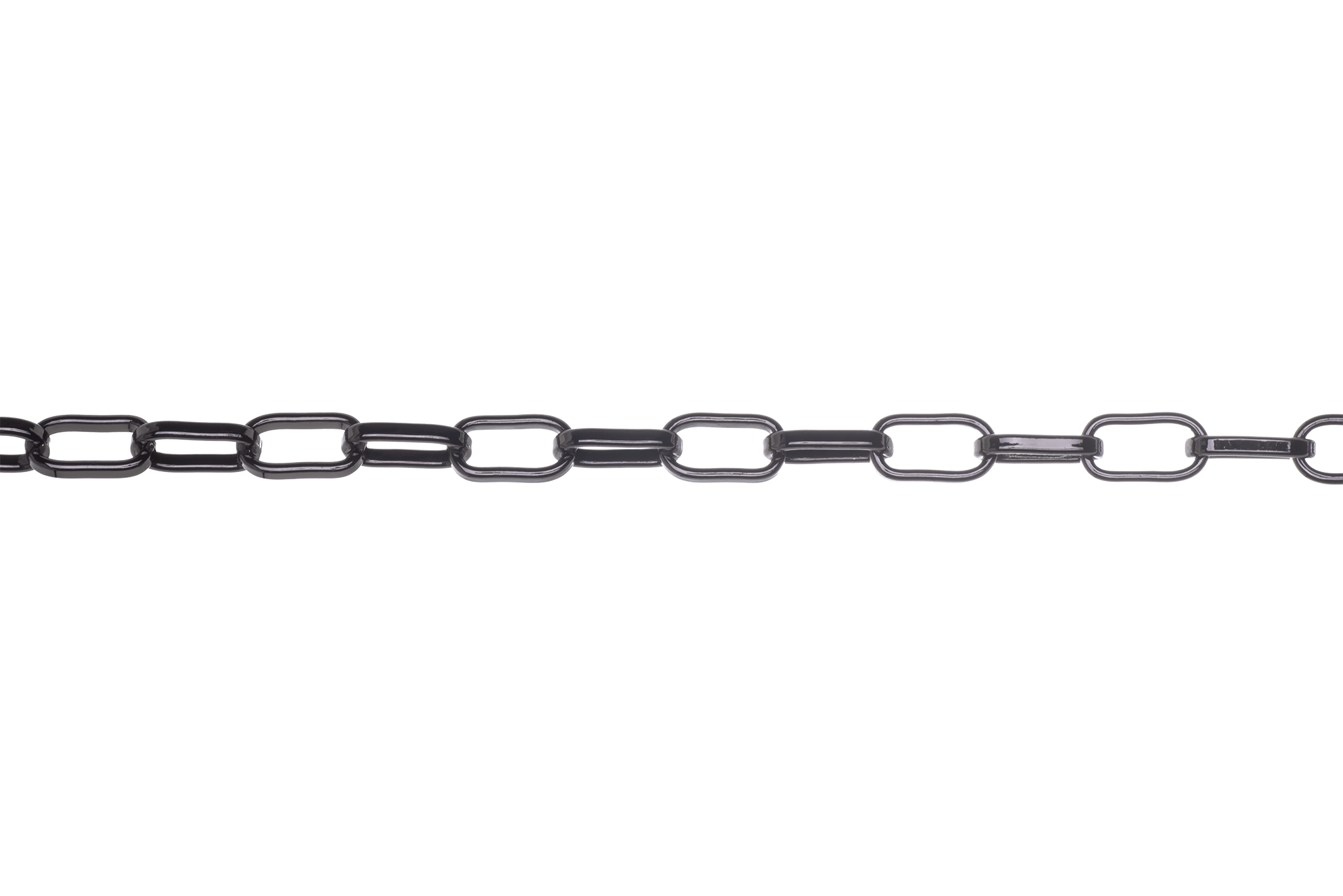 Paperclip Chain 12mm x 6.7mm available in Multiple Colors sold by the Foot - CH 2603