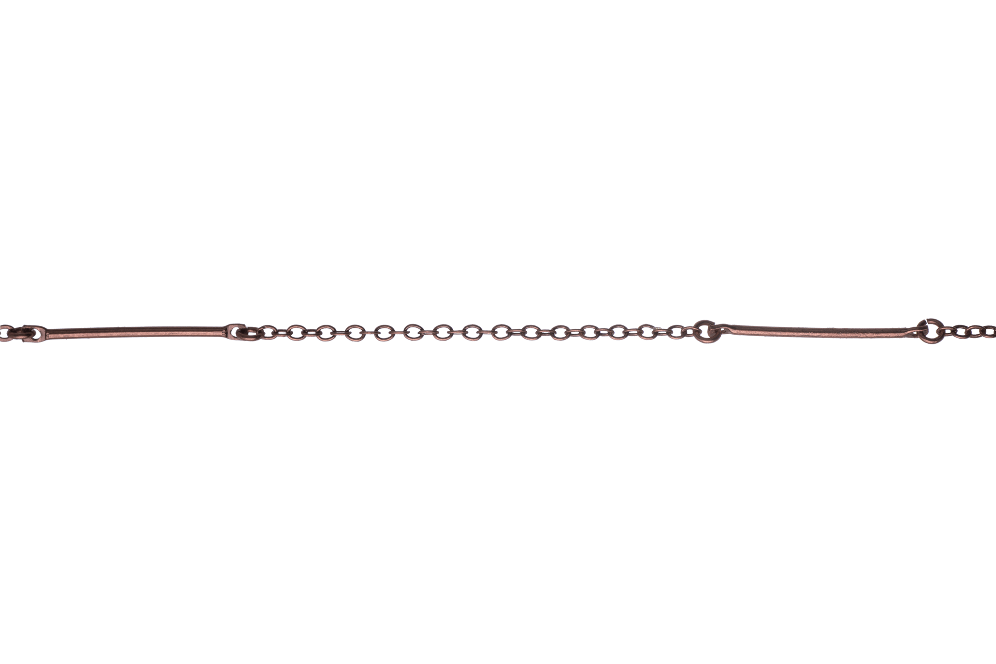 Bar and Cable Chain - Available in Multiple Colors - 25mm - Sold by the Foot - CH 2608