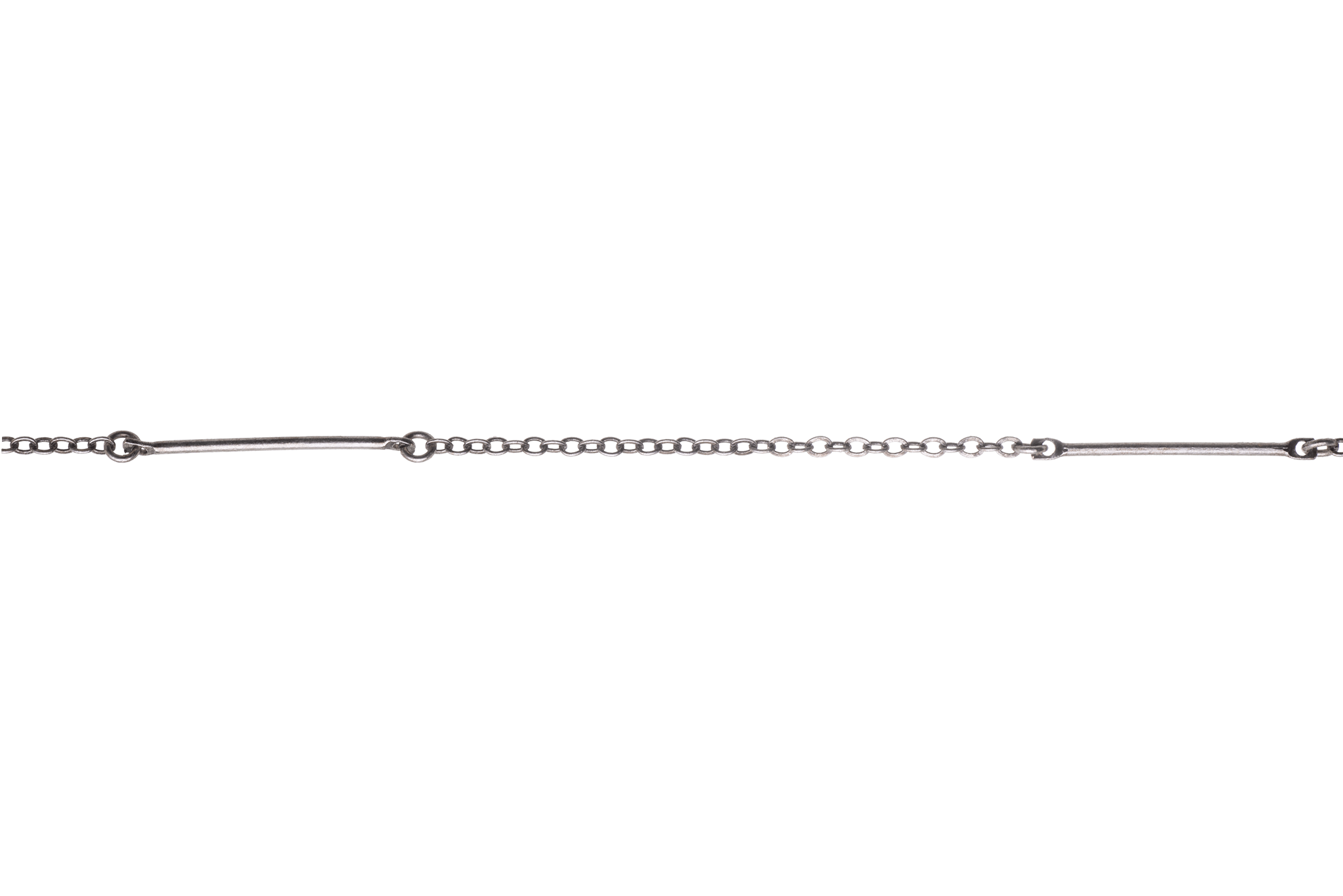 Bar and Cable Chain - Available in Multiple Colors - 25mm - Sold by the Foot - CH 2608
