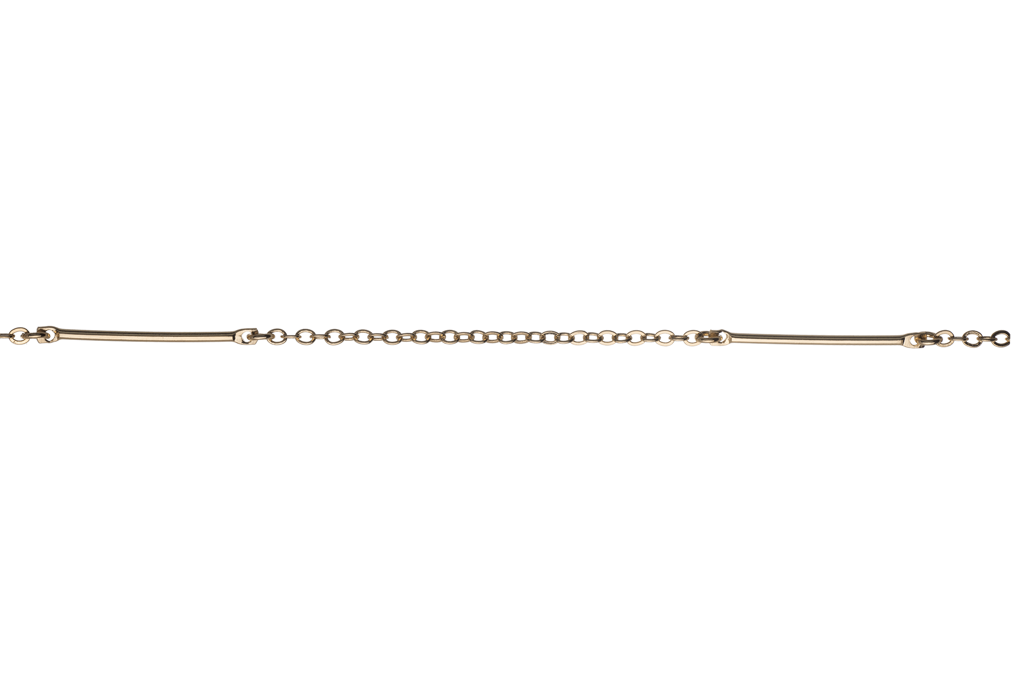 Bar and Cable Chain - Available in Multiple Colors - 25mm - Sold by the Foot - CH 2608