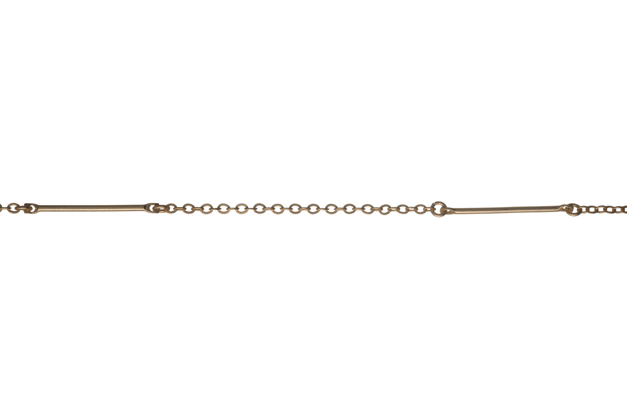 Bar and Cable Chain - Available in Multiple Colors - 25mm - Sold by the Foot - CH 2608