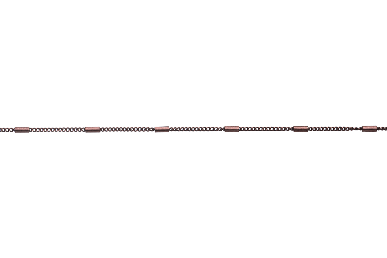 Satellite Curb Chain 1.2mm available in Multiple Colors sold by the Foot - CH 2610