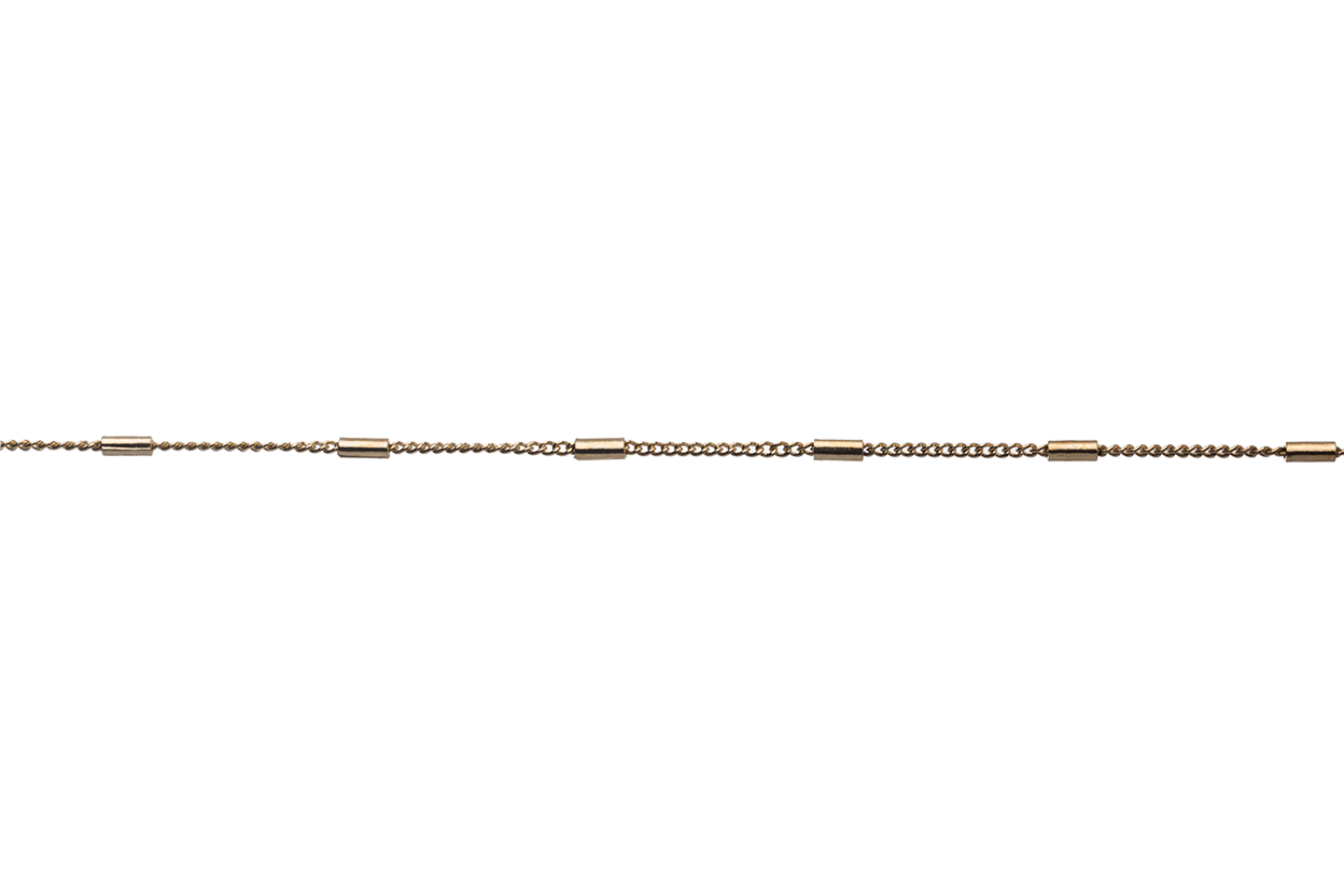 Satellite Curb Chain 1.2mm available in Multiple Colors sold by the Foot - CH 2610