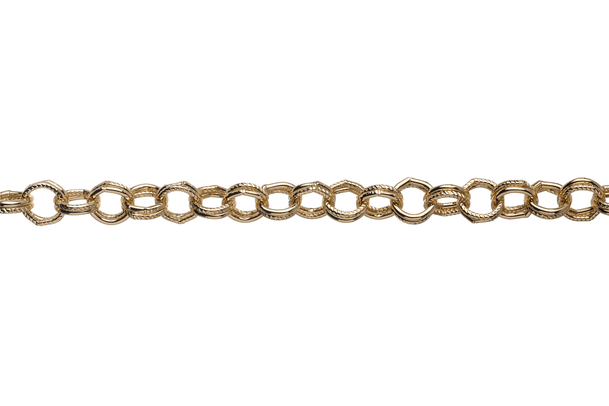 Double Link Cable Chain 8mm Available Multiple Colors - Per Foot - CH-2611