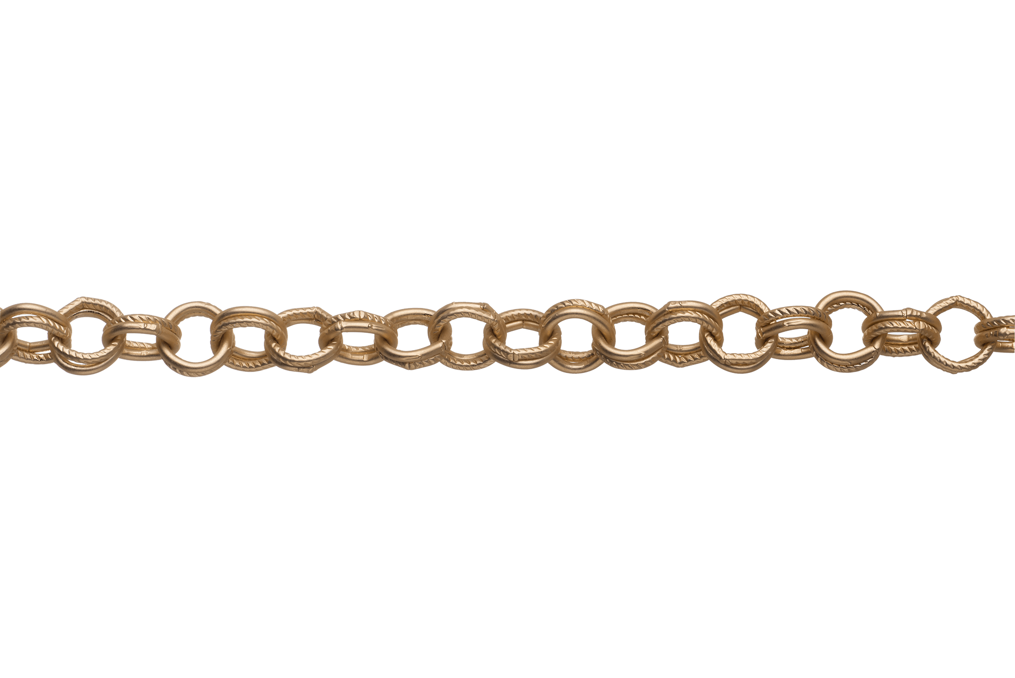 Double Link Cable Chain 8mm Available Multiple Colors - Per Foot - CH-2611