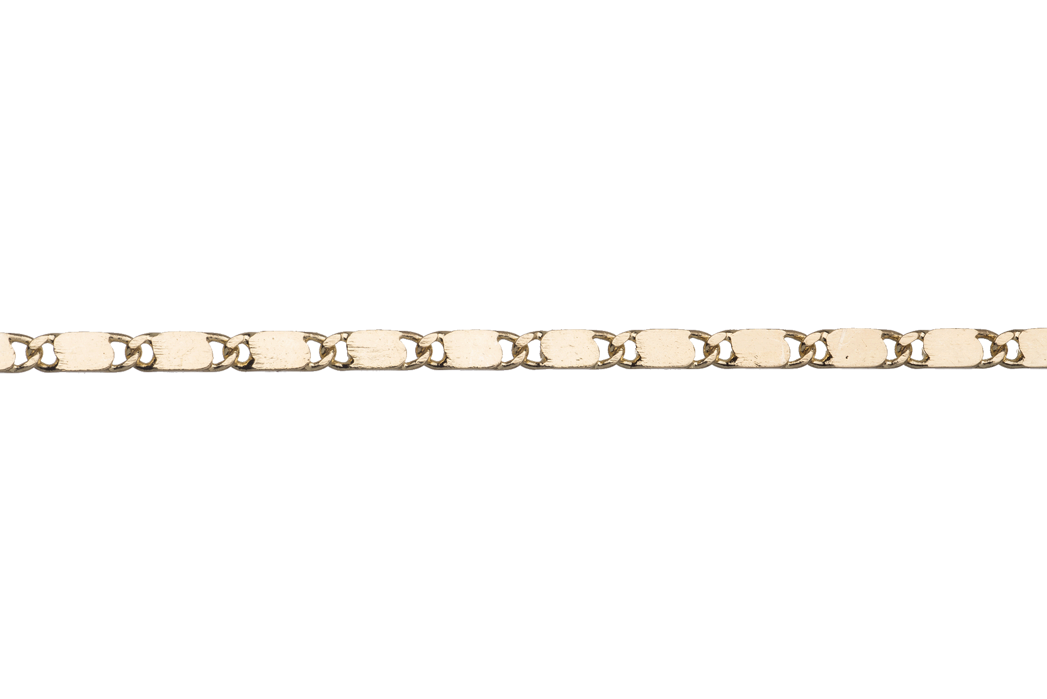 Flat Mariner Chain 2.5mm Links available in Multiple Colors - Per Foot - CH-2613