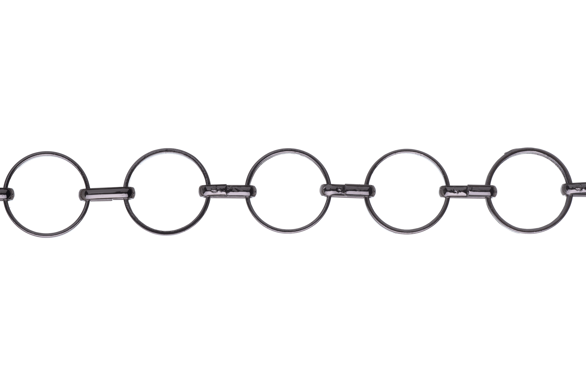 9mm Round Link Specialty Chain sold by the Foot available in Multiple Colors - CH 282