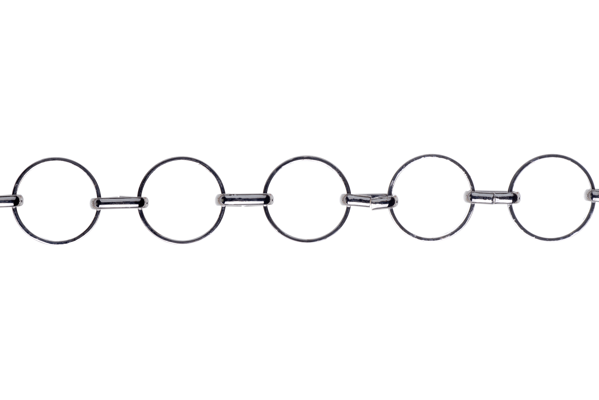 9mm Round Link Specialty Chain sold by the Foot available in Multiple Colors - CH 282