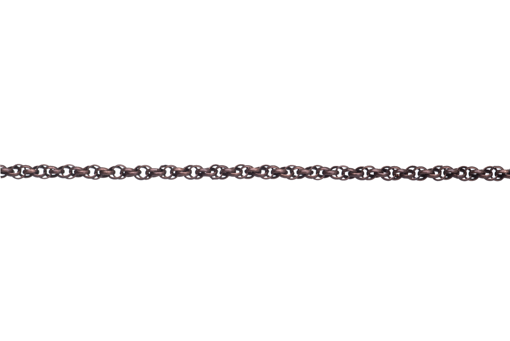 1.6mm Spiral Rolo Rope Chain Sold by The Foot - CH 865