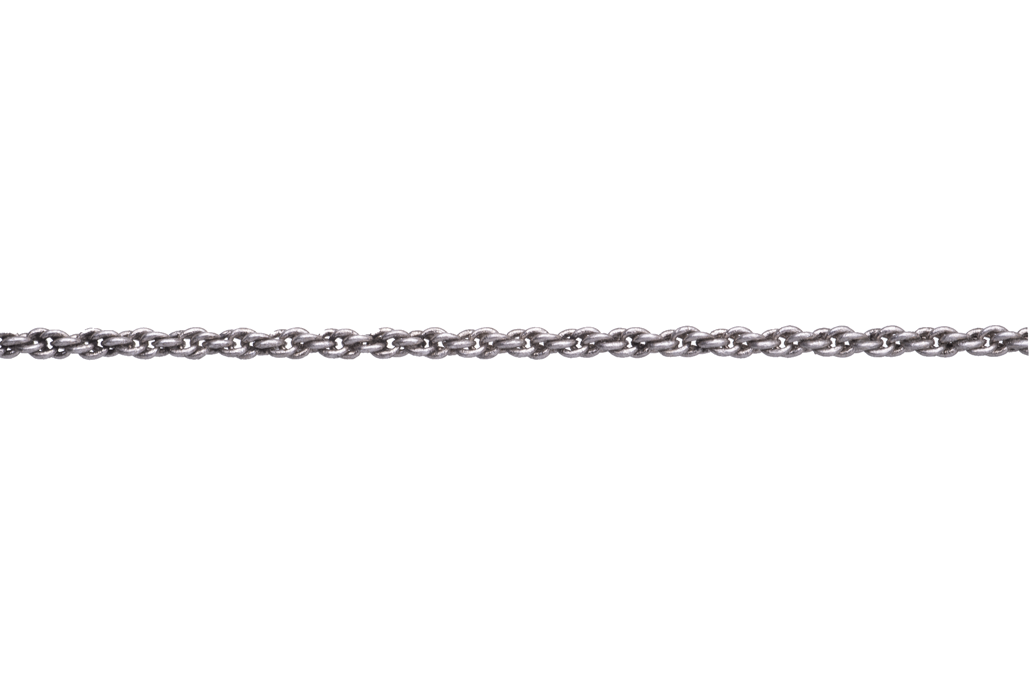 1.6mm Spiral Rolo Rope Chain Sold by The Foot - CH 865