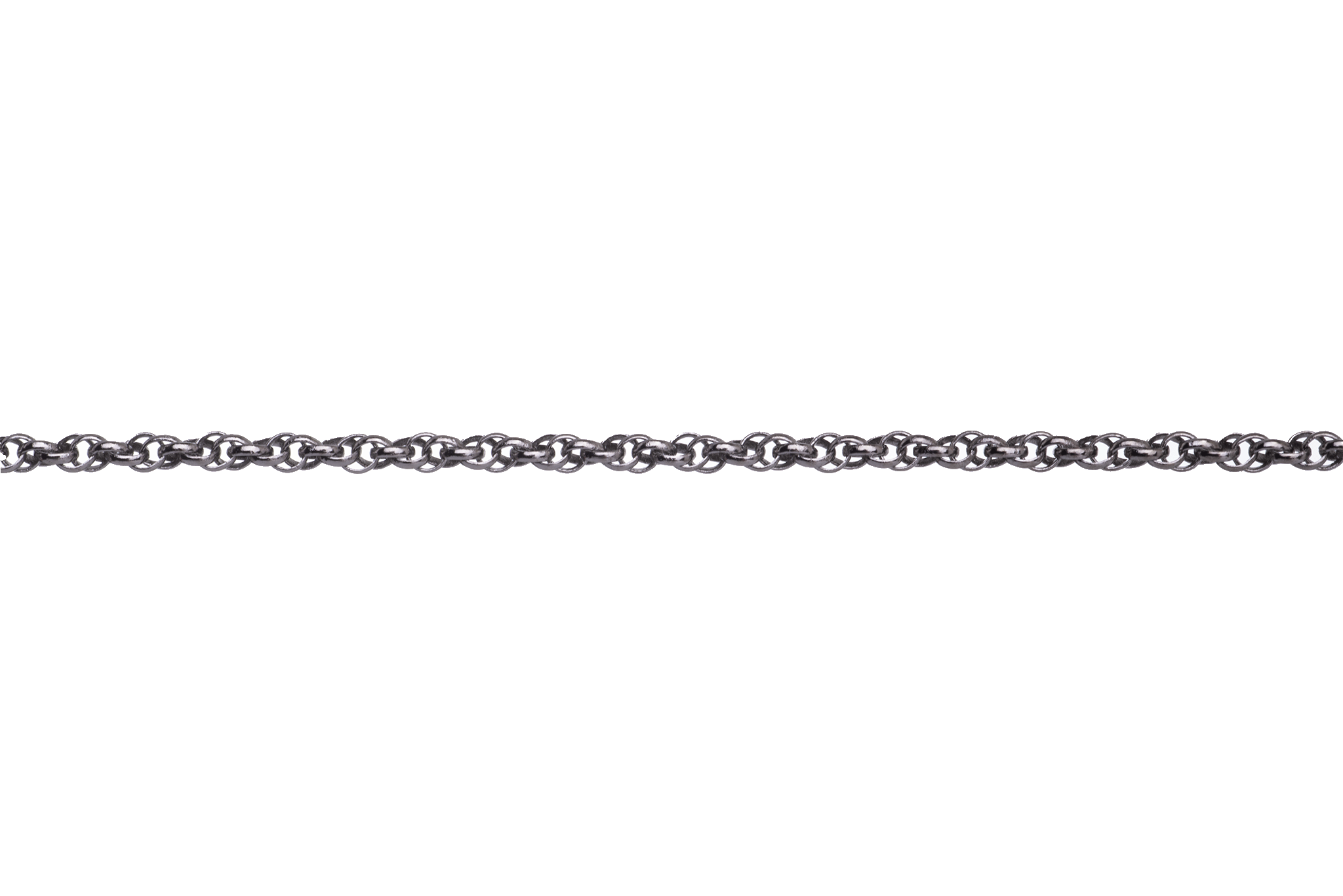 1.6mm Spiral Rolo Rope Chain Sold by The Foot - CH 865