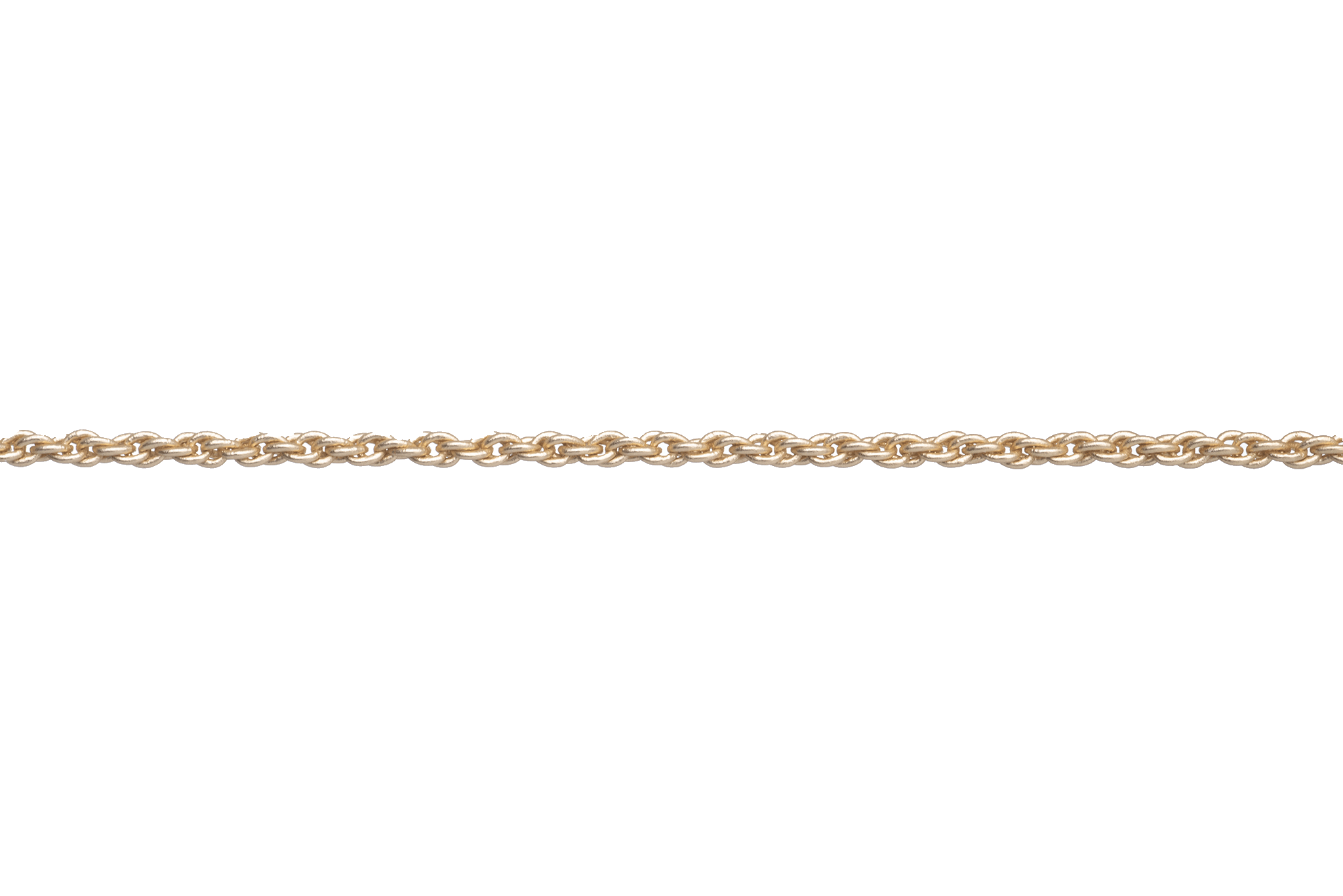 1.6mm Spiral Rolo Rope Chain Sold by The Foot - CH 865