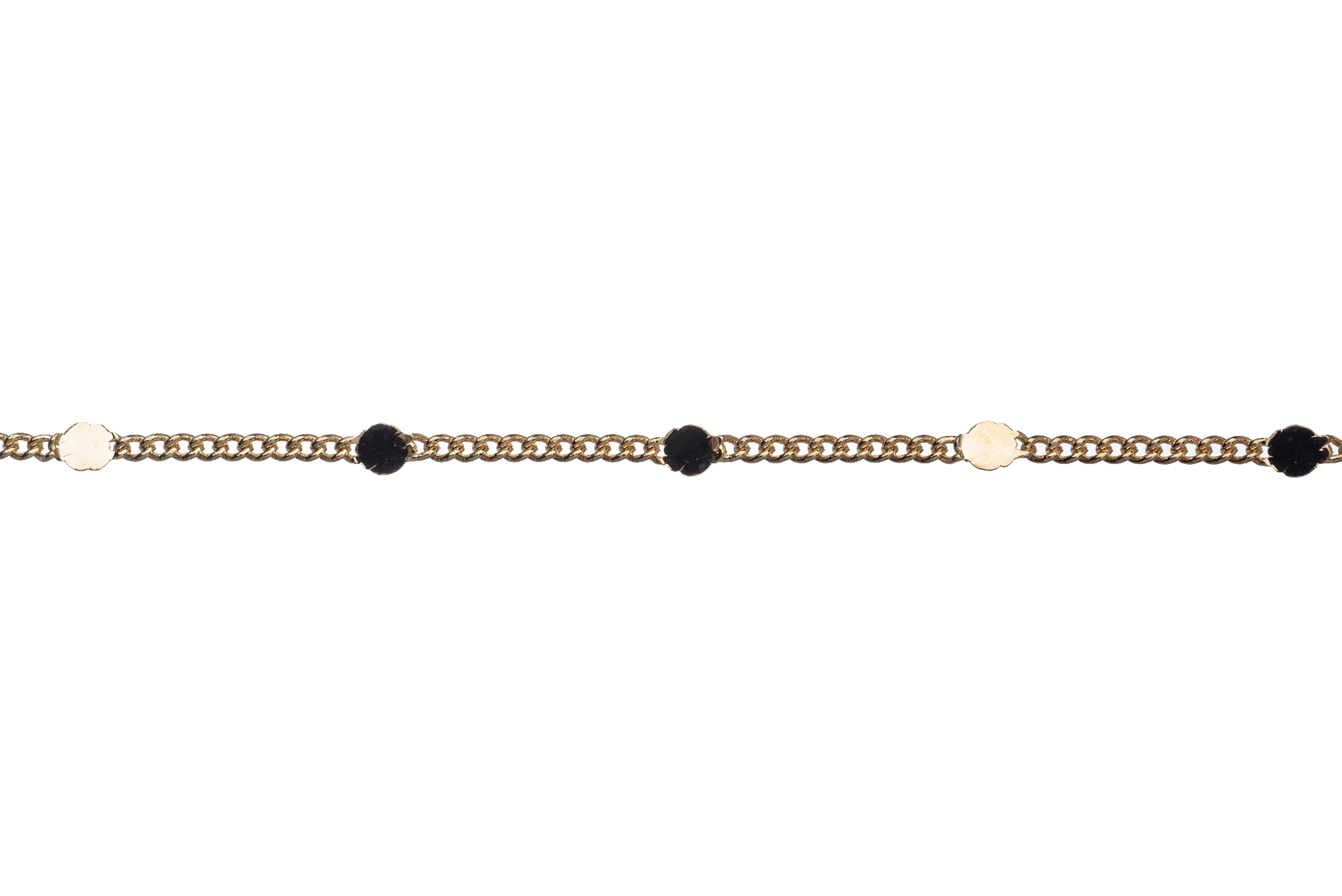 2.25mm Curb Hammered Satellite Chain sold by the Foot - CH 929