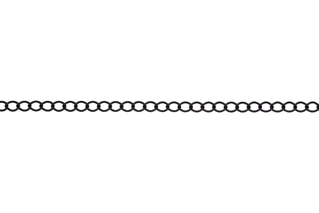Curb Chain Size Small - Multiple Finishes Available - Measures 4mm - Sold by the Foot - CH 150