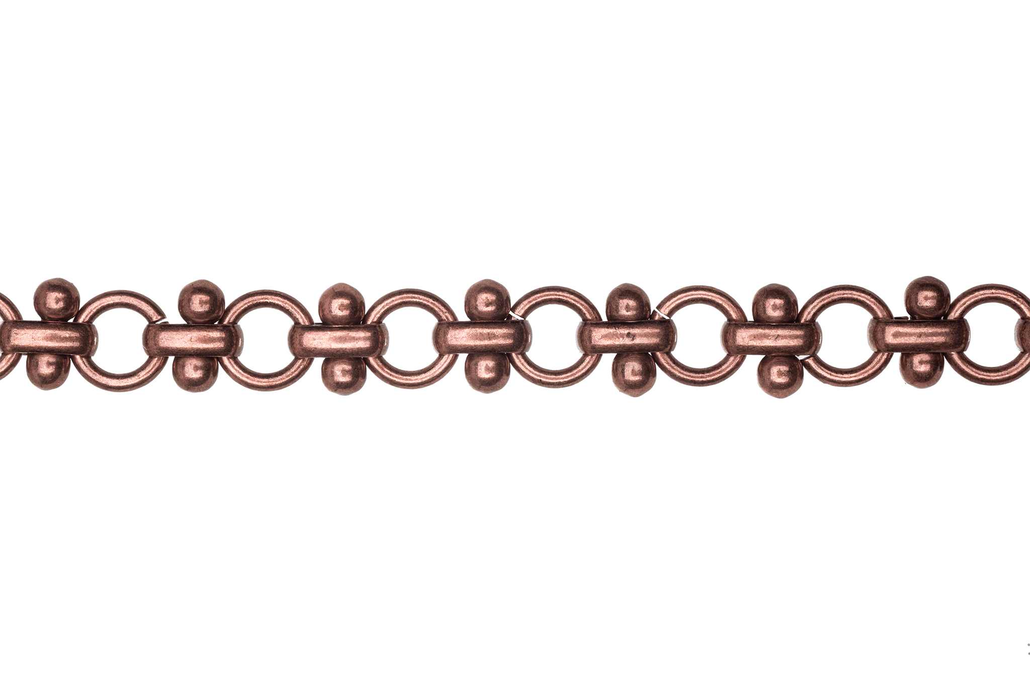 Cable Chain - 6.5mm - Available in Multiple Colors - Sold by the Foot - CH 152