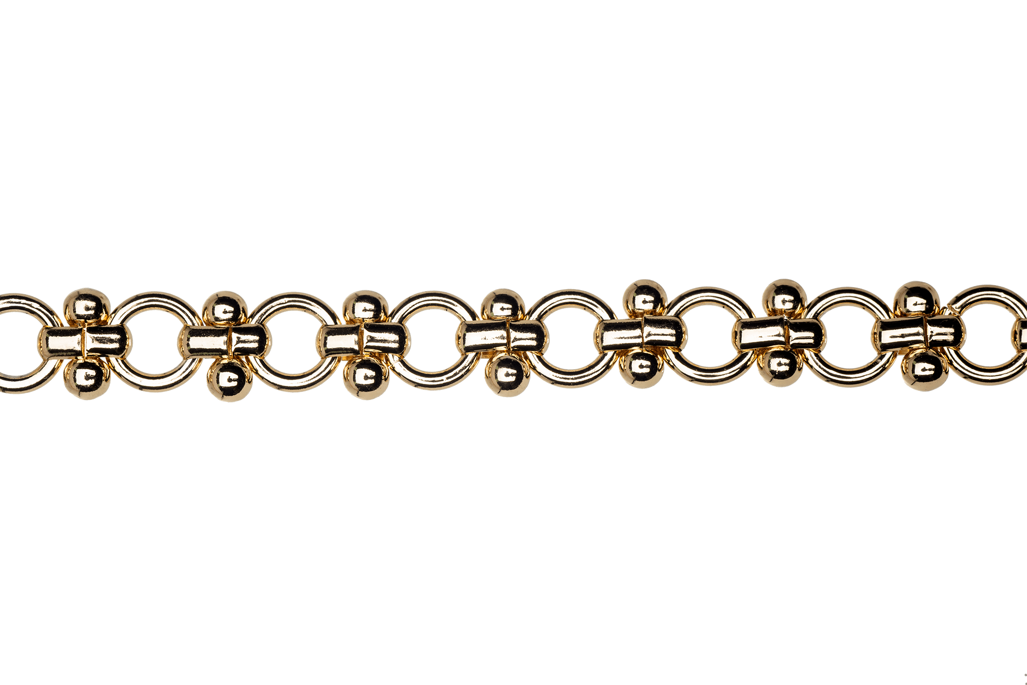 Cable Chain - 6.5mm - Available in Multiple Colors - Sold by the Foot - CH 152