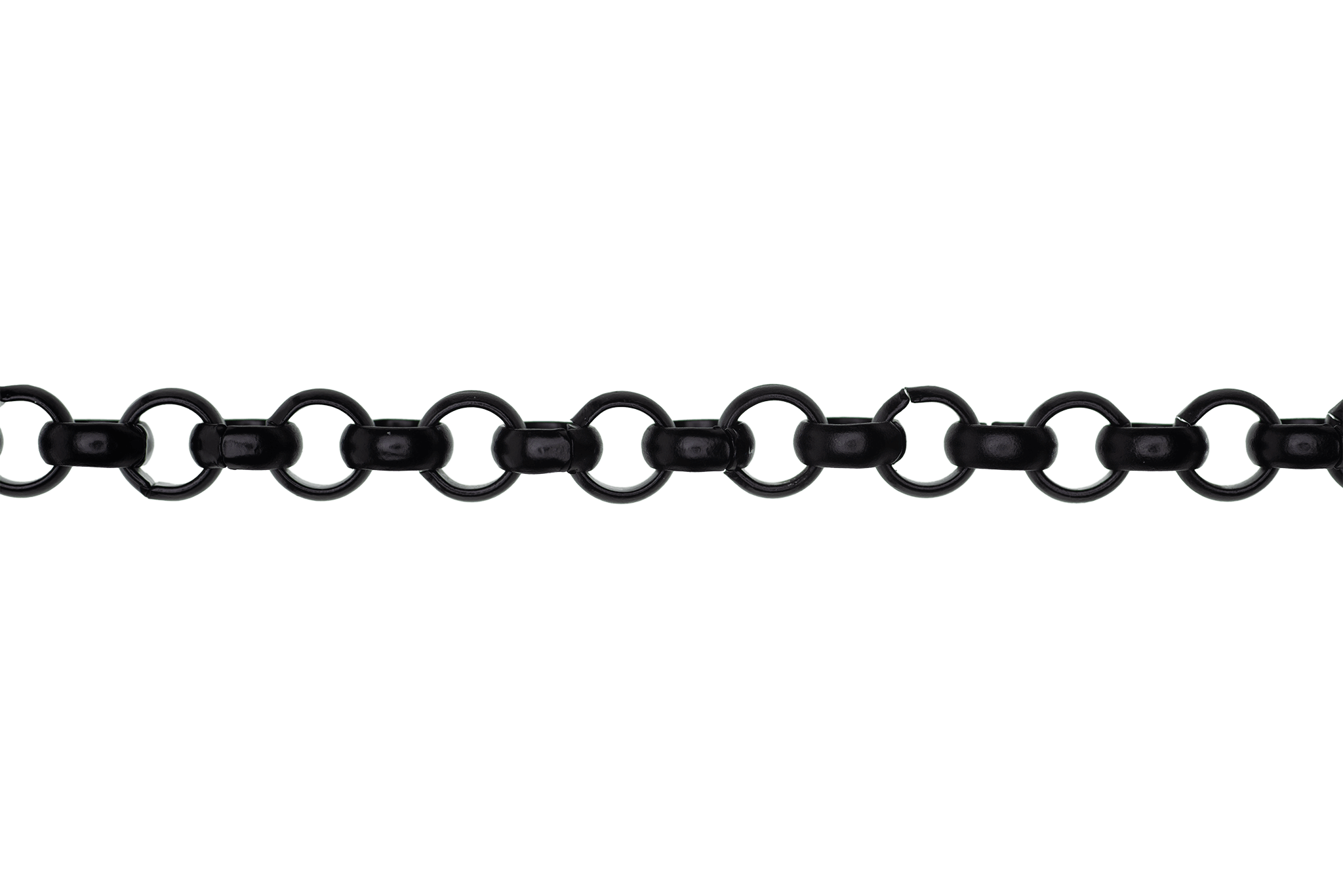 Rolo Belcher Chain - 7mm available in Multiple Colors sold by the Foot - CH 5