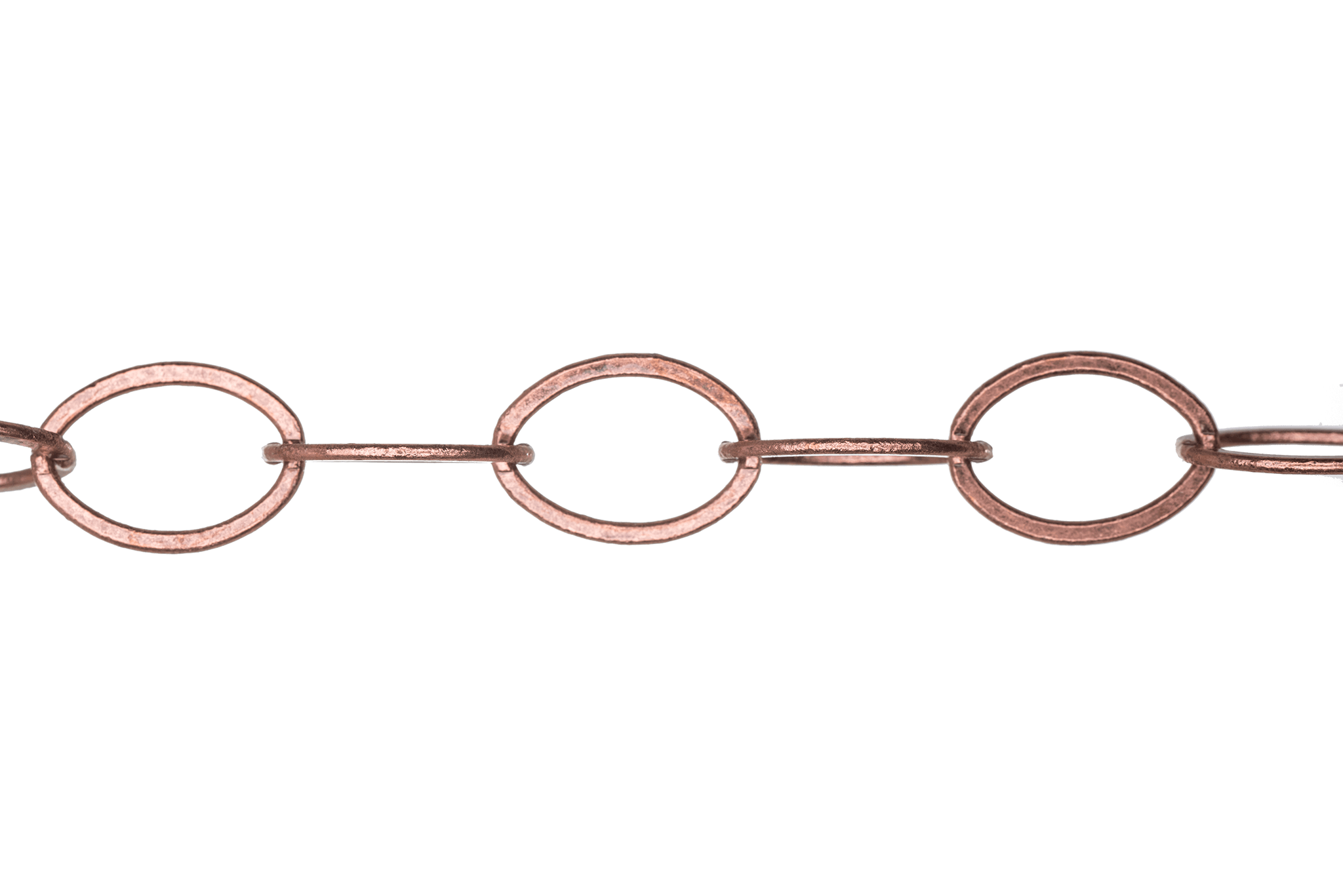 12mm x 9mm Flat Oval Cable Chain Sold by The Foot - CH 828
