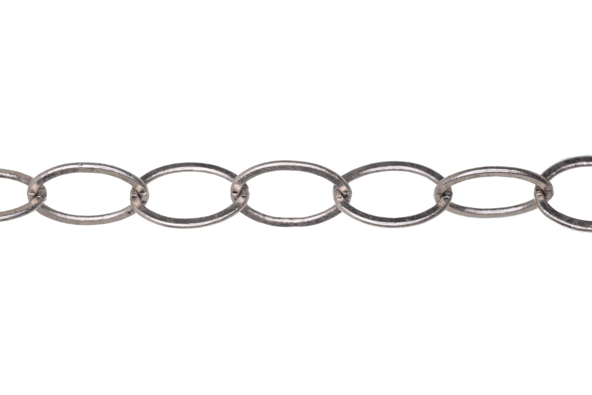 12mm x 9mm Flat Oval Cable Chain Sold by The Foot - CH 828