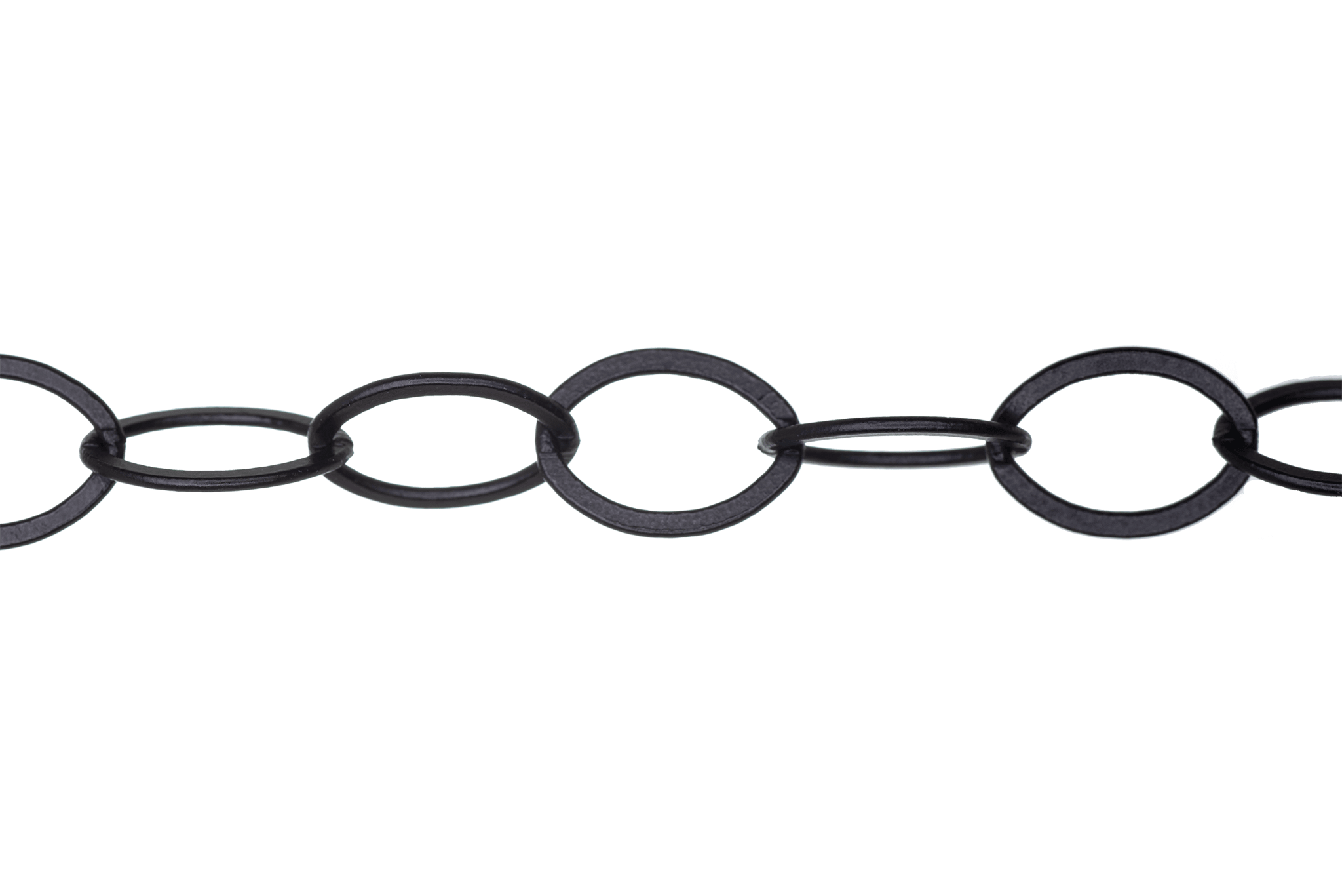 12mm x 9mm Flat Oval Cable Chain Sold by The Foot - CH 828