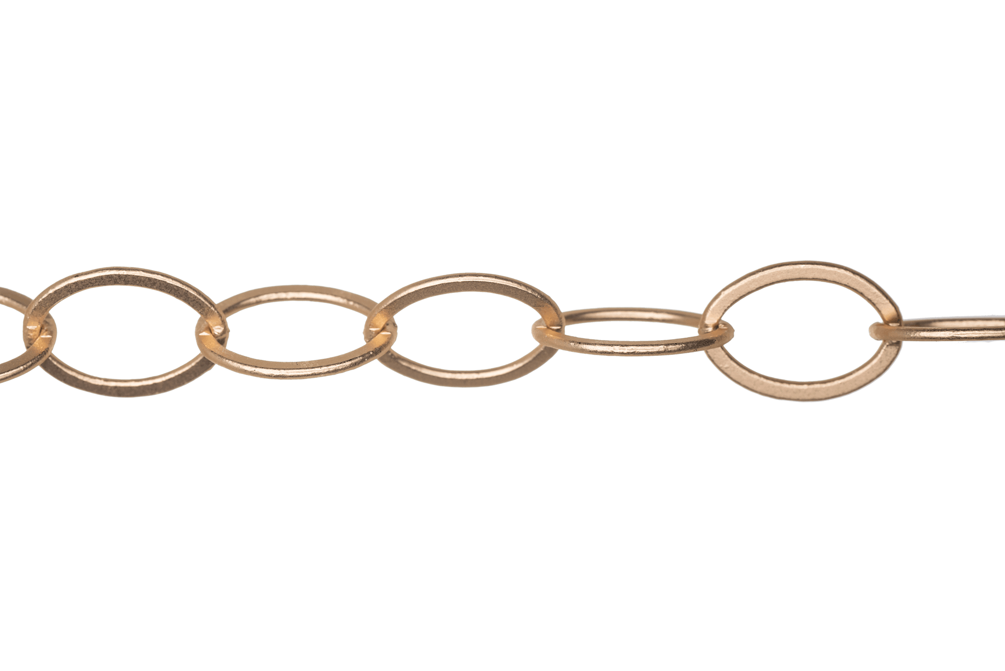 12mm x 9mm Flat Oval Cable Chain Sold by The Foot - CH 828