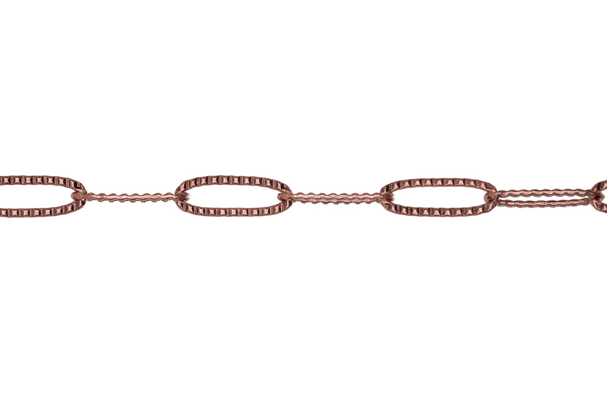 15mm x 3mm Paperclip Cable Chain Sold by The Foot - CH 842