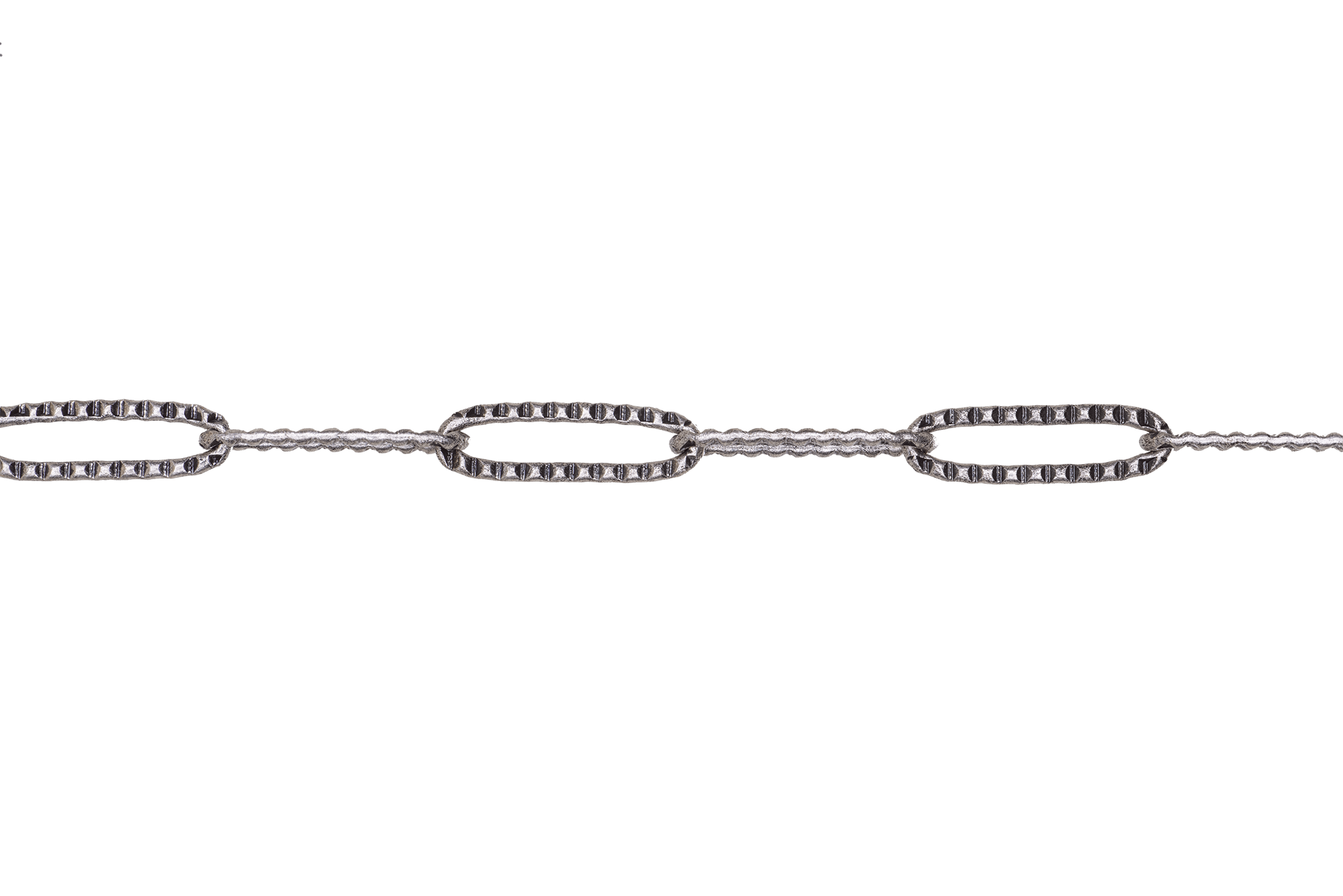 15mm x 3mm Paperclip Cable Chain Sold by The Foot - CH 842