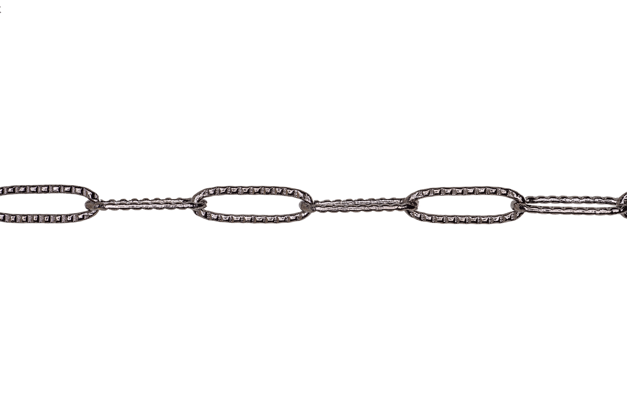 15mm x 3mm Paperclip Cable Chain Sold by The Foot - CH 842