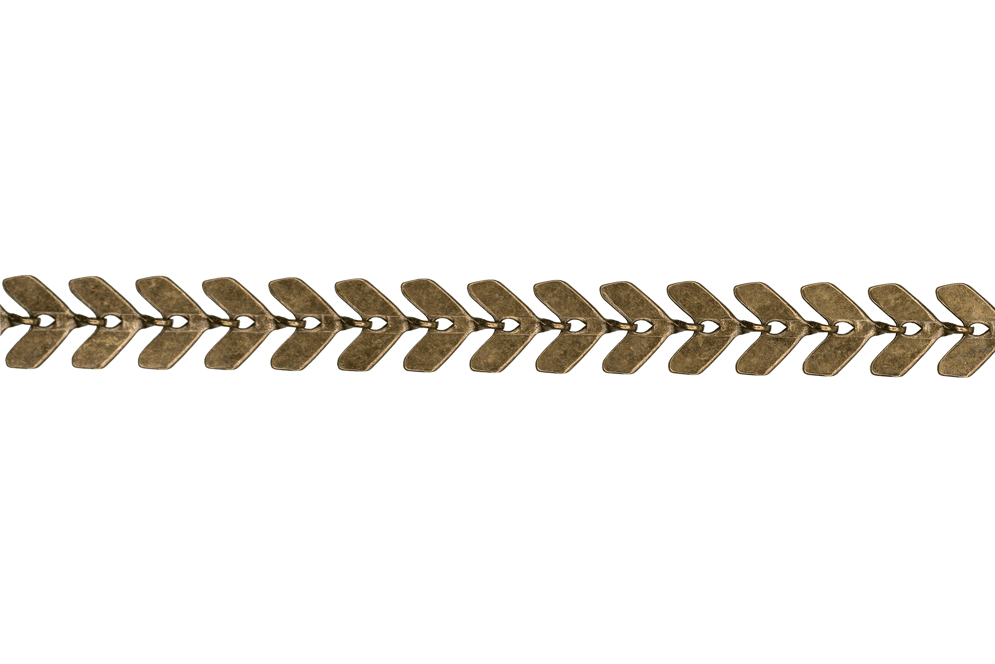 Chevron Herringbone Specialty Chain - Multiple Finishes Available - Measures 6.5mm - Sold by the Foot - CH 892