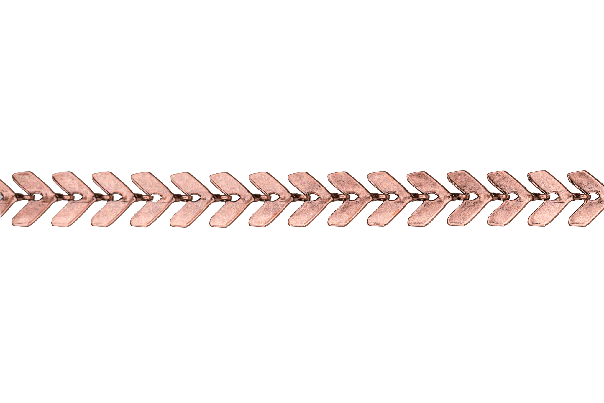 Chevron Herringbone Specialty Chain - Multiple Finishes Available - Measures 6.5mm - Sold by the Foot - CH 892