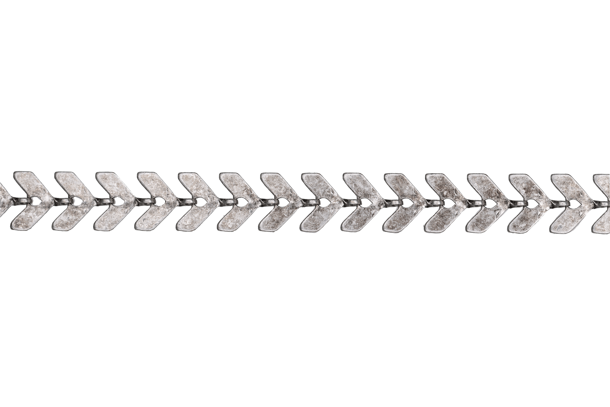Chevron Herringbone Specialty Chain - Multiple Finishes Available - Measures 6.5mm - Sold by the Foot - CH 892