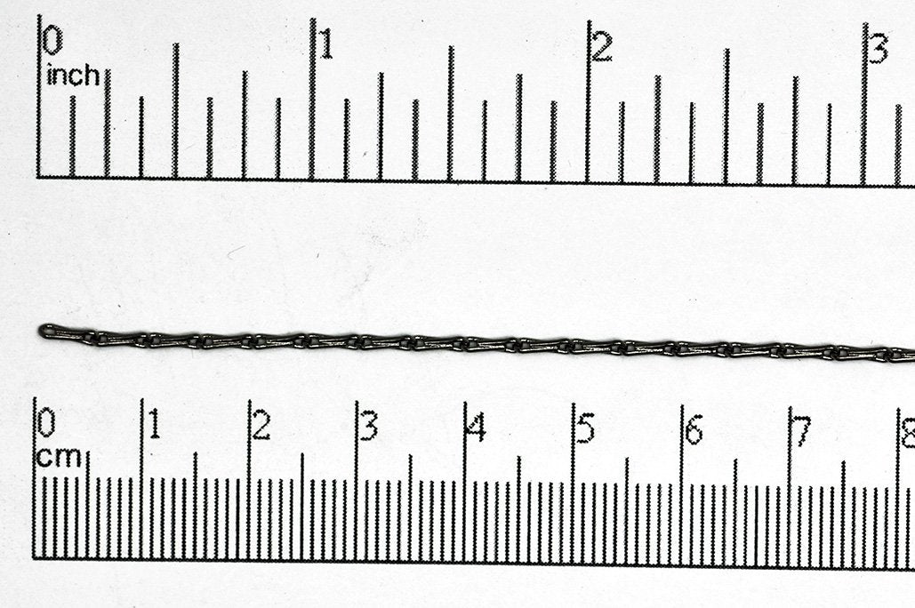 6mm x 1.5mm Teardrop Bar Specialty Chain - Available in Multiple Colors - Sold by The Foot - CH 893