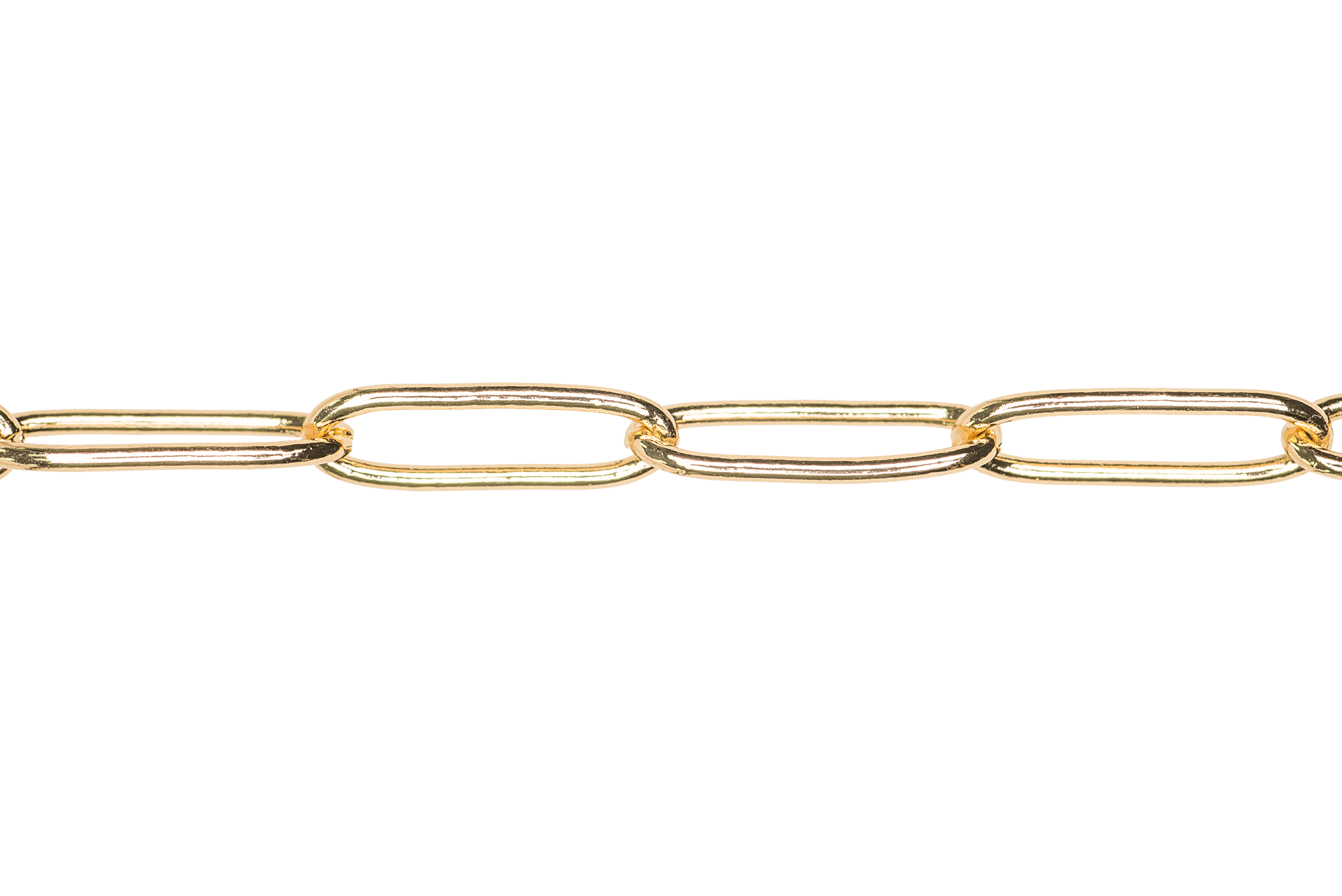 Large Paperclip Cable Chain - Measures 19mm x 6.5mm - Available in Many Finishes - Sold by the Foot - CH 932