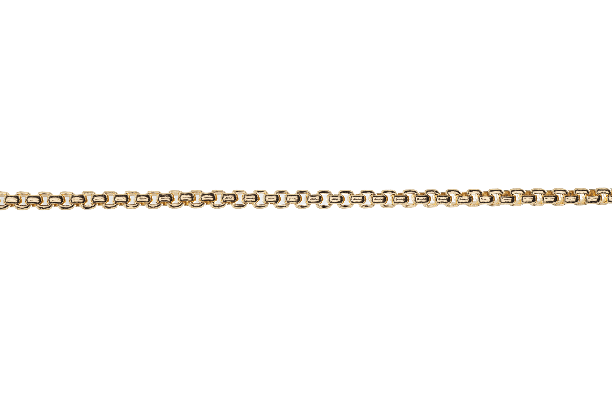 2mm Venetian Box Rolo Chain Sold by The Foot - CH 933