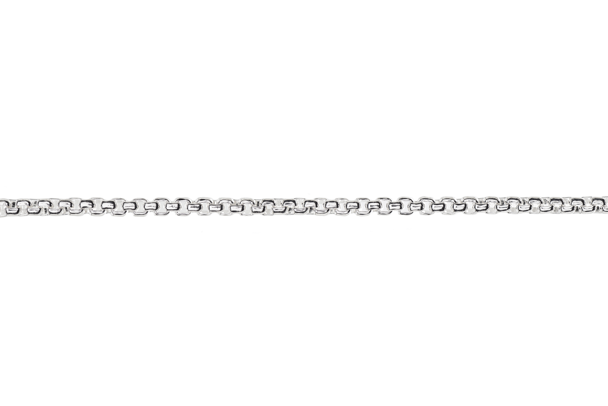 2mm Venetian Box Rolo Chain Sold by The Foot - CH 933