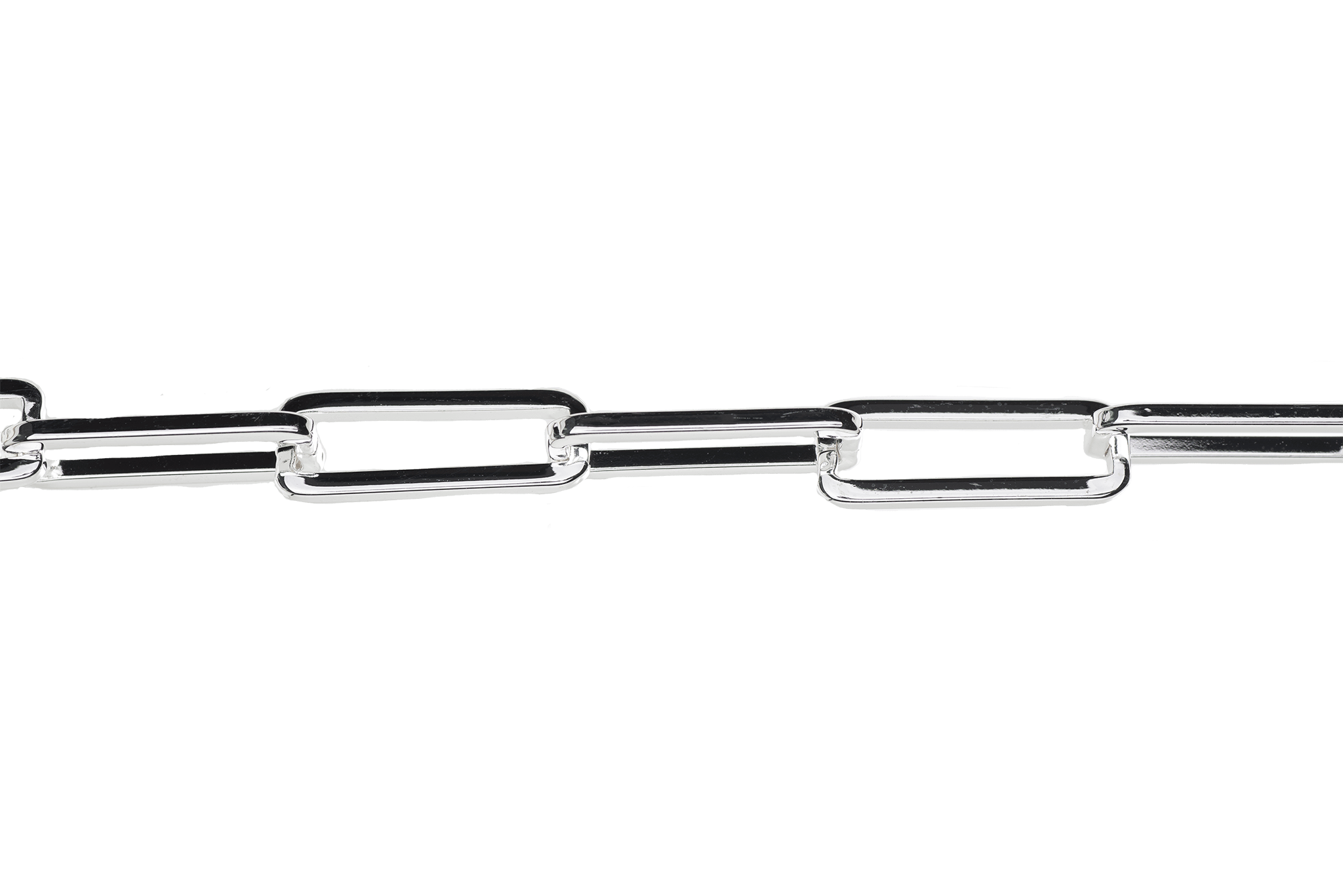 25mm x 9mm Box Paperclip Chain sold by The Foot - CH 934