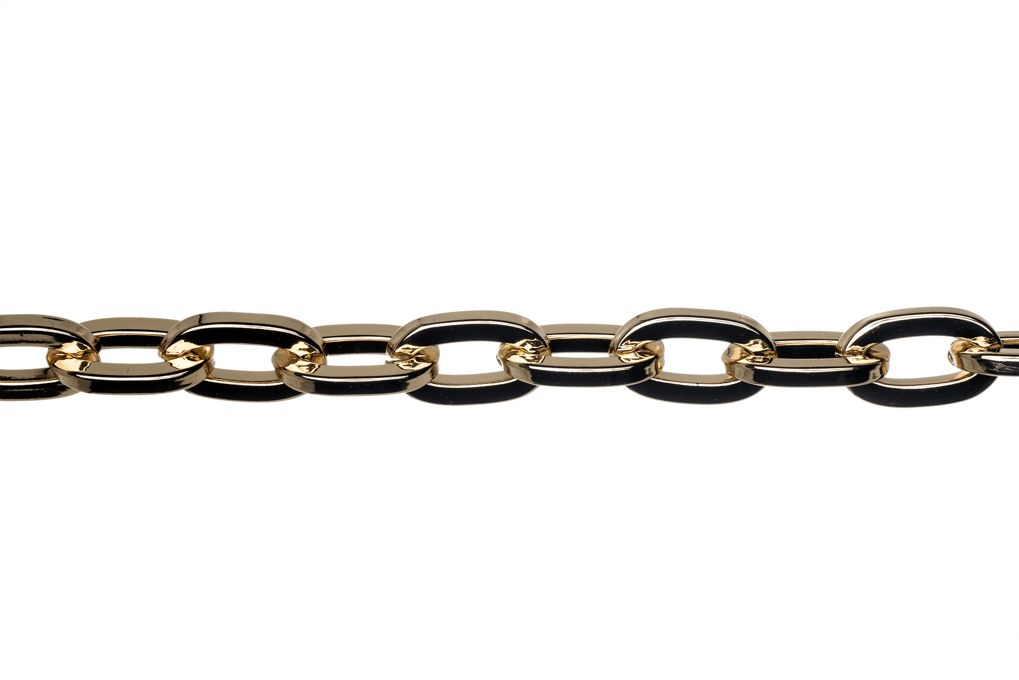 20mm x 12mm Aluminum Cable Chain - Sold by the Foot - Available in Silver & Gold - CH-938