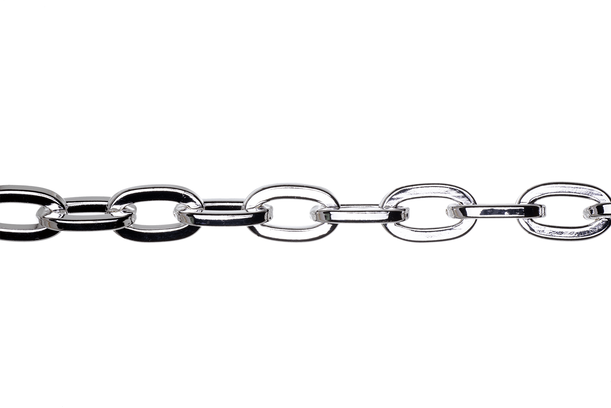 20mm x 12mm Aluminum Cable Chain - Sold by the Foot - Available in Silver & Gold - CH-938